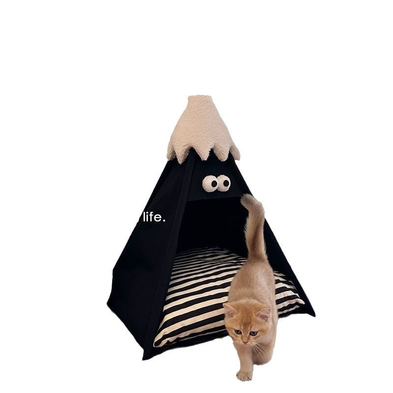 Cozy Comfort for Your Furry Friend: Introducing the Pet Winter Tent Warm Teddy Dog Kennel